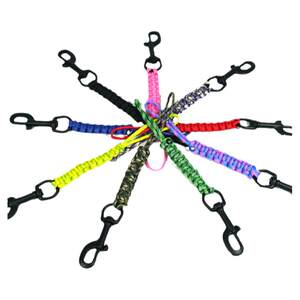 
Single-head hook lanyard outdoor mountaineering and diving lanyard accessories anti-lost rope safety rope survival belt hook buckle