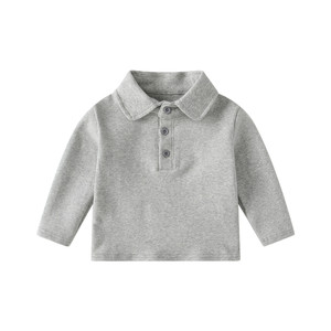 
Bobu baby shirt spring new T-shirt baby long-sleeved Polo shirt bottoming shirt top boys spring clothes