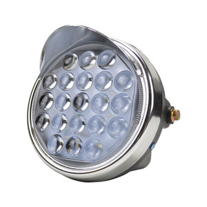 Electric tricycles LED headlight motorcycle super bright conversion round headlight 12V-80V general-purpose electric car headlights