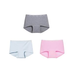 Uras flat corner pure cotton underwear for women 25 spring and summer antibacterial lengthened crotch anti-exposed hip-free large size shorts