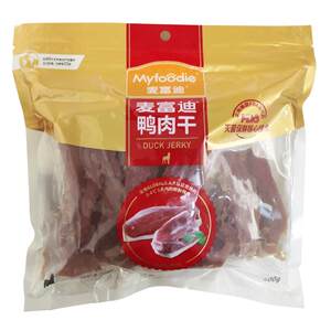 McFoodie Chicken Jerky and Duck Jerky 400g Dog Snacks Teething Meat Strips Teddy Puppy Reward Floss Pet Nutrition
