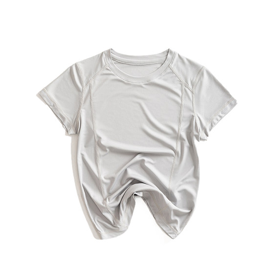 
2026 summer outdoor short-sleeved T-shirt, long-sleeved hoodie for boys and girls, lightweight, quick-drying, moisture-wicking, anti-mosquito