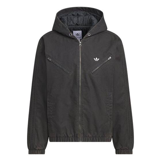 
Couple style loose and comfortable sports warm hooded cotton coat for men and women in autumn and winter adidas Adidas clover