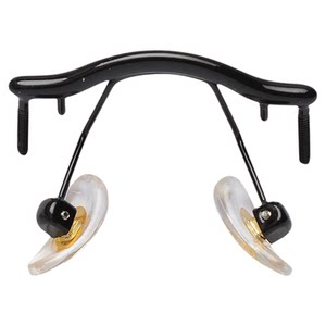 Frameless diamond cut -edge glasses Midtime beam single -hole men's myopia no nasal bridge horizontal middle beam bracket support accessories