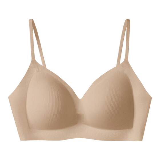 
Ubras small cool breeze no size summer ultra-thin cool feeling big U beautiful back seamless invisible suspender underwear women's bra