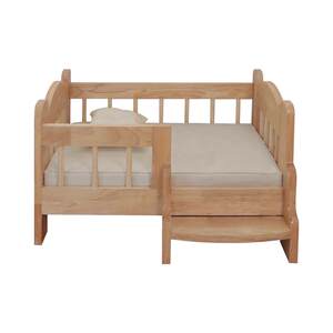 NONOPET Rural Wind Pets Cat and Dog Solid Wood Fair Beds Disassembly Washing Canvas Nest Pad Four Seasons Wide Type Demon Tool