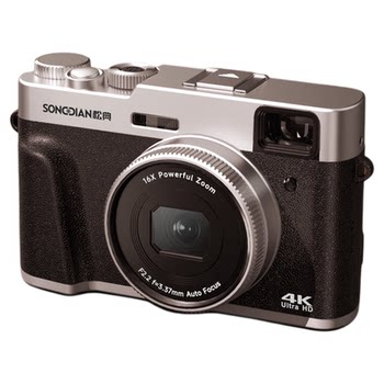 
Songdian DC212 front and rear dual camera retro travel camera