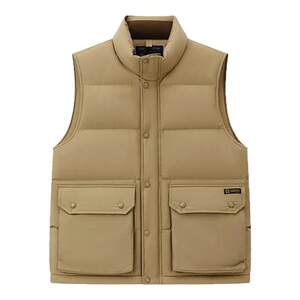 
TeenieWeenie Bear Men's Wear Water-Repellent 90 Duck Down Warmth Lightweight Commuting Inner Down Vest