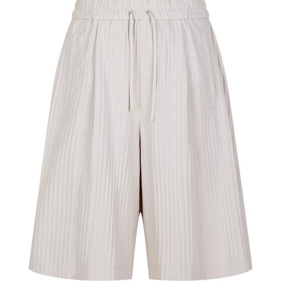 
Sketching official flagship five-point pants for men's clothing for summer new style, one piece cut solid color loose straight men's mid-shorts