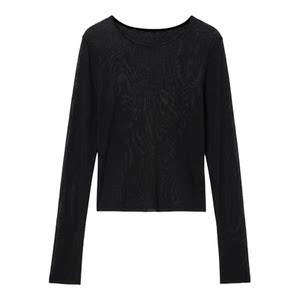 
26 spring style [exquisite tone_Italian jingkou yarn_cool and delicate/light feeling] knitted pullover top