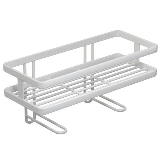 The toilet stand above the toilet rack free punching bathroom toilet toilet toilet supplies storage rack storage artifact
