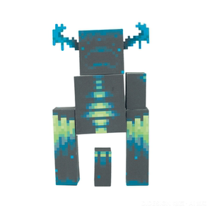 
Minecraft sound guard iron puppet wither creeper magnetic handmade diy paper model doll hand cut