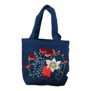 
Bento bag handmade embroidery material bag DIY handmade Su embroidery poke embroidery beginner self-embroidery gift production kit
