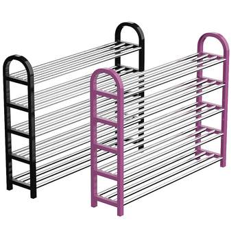 Shoe rack for home doorway simple storage artifact bedroom