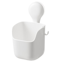 Lazy corner discarded face towel storage box suction cup wall hanging