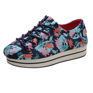 
Thomas women's shoes 2026 new thick-soled canvas shoes Korean version versatile casual shoes lace-up student lazy shoes