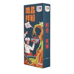 Ngfeng Nanchang Mixed Rice Noodles With Rice Noodles And Fatty Sauce 3 Boxes For Breakfast, Instant Instant Noodles, Authentic Jiangxi Rice Noodles For Late Night Snacks