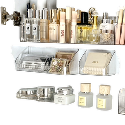 Mirror cabinet storage bathroom cabinet mask storage box wall hanging