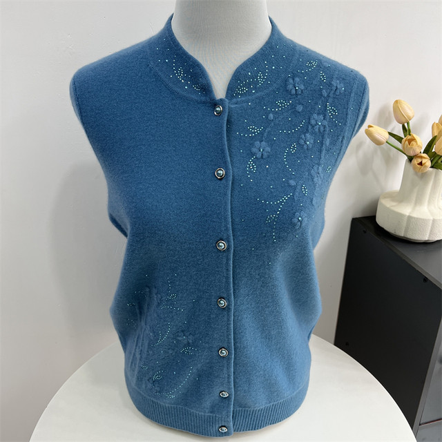 Sweaters For Older Women Middle Aged Elderly Women's Sweaters