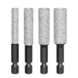Ceramic tile dry drilling drill bit polishing and drilling all in one