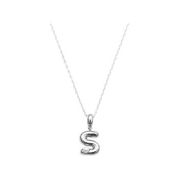ARSIS sterling silver letter pendant necklace
