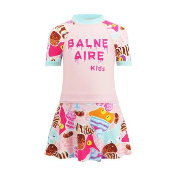 BE Van De'Ann jointly-branded girl's sun protection and split swimsuit
