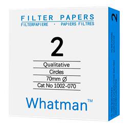 Pore ​​size 8UM Waterman No. 2 qualitative filter paper 1002