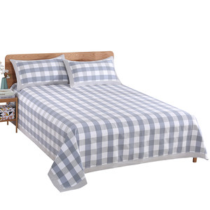 Shandong Teso Summer Summer Cotton Old Rough Foods Single Single Single Single Three -piece 100 All -Cotton Linem Cotton Scrolls