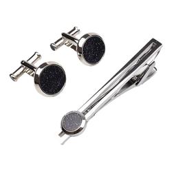 Starry Sky Stone Cufflinks Tie Clip Luxury Maguolo French Shirt Fashion Light Luxury Men’s Gift Cuff Buttons