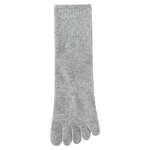 
Catman Five Finger Socks Men's Summer Thin Mid-Tube Cotton Socks Sweat-Absorbent Breathable Sports Toe Split Toe Black Socks