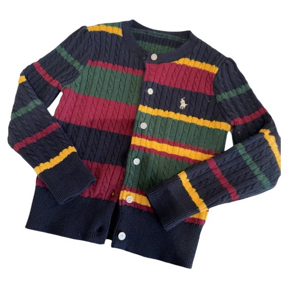 
Japanese RL Harry Potter Style Children's Baby Knit Cardigan Boys and Girls Cotton Knit Sweater Cardigan Jacket