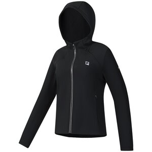 
FILA official women's knitted hooded jacket 26 spring new simple basic fitness running sports top