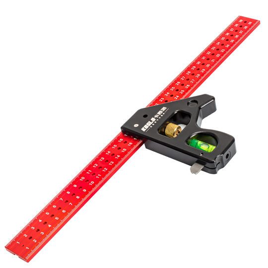 Carcillo Movable Angle Ruler - Heavy Duty Aluminum Alloy