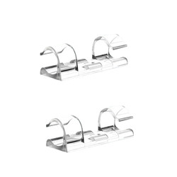 3M network cable and wire storage cable organizer nail-free desktop wall self-adhesive traceless plug-in cable storage and routing holder