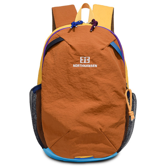Children's outdoor backpack 2026 new sports waterproof large capacity backpack travel hiking dopamine mountaineering bag