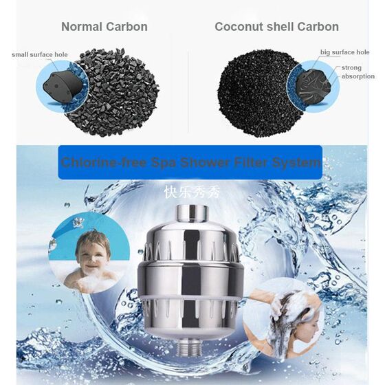 直销1pcs Best AquaBliss SPA Bathing Water Purifier Shower Fi