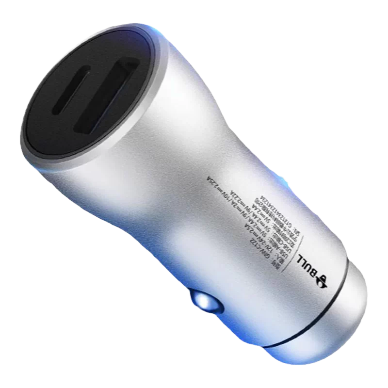 公牛车载充电器60W超级快充汽车点烟器转换插头快充