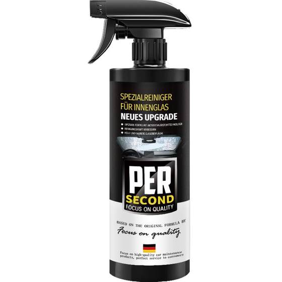 Inner glass cleaner in the car, an anterior windshield, oil -de -film indoor cleaning agent inner oil pollution removal agent artifact