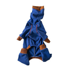 Dog clothes autumn and winter Teddy Pomeranian winter pet clothing medium-sized dogs winter anti-warm four-legged micro-elastic high collar