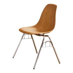 Benchao Furniture second-hand dining chair with stackable backrest