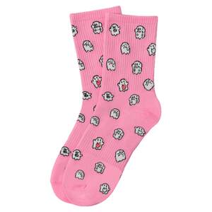 
GRAF Original Brand [Surge in Cuteness] Extra Mini Cute Ghost Cotton Comfortable Thin Mid-calf Knitted Socks