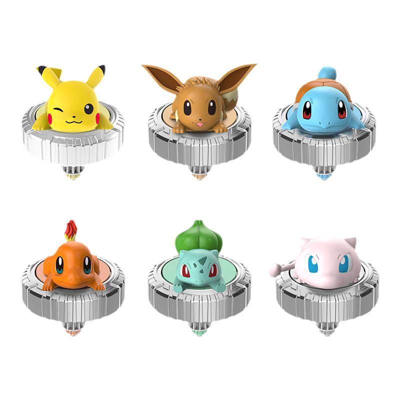 Juguete Giratorio Pokémon Pikachu Elf Battle Spin Toy