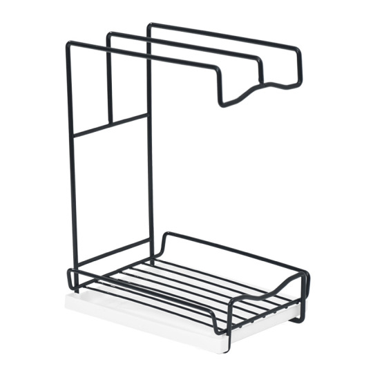 Iron Kitchen Rack Bright God Minimalist Iron Kitchen Rack - Countertop & Wall Mount