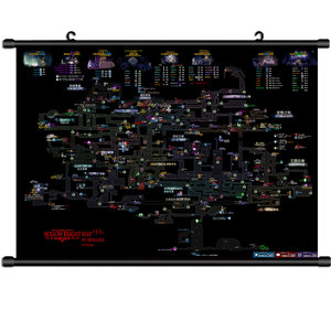 
Hollow knight fabric dormitory internet cafe decoration poster spot stock
