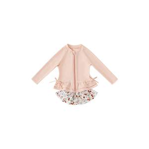 Children's Swimsuit Girls 2026 New Girls Swimsuit Baby Girl Swimsuit Split Swimsuit Beautiful Long Sleeve Summer Fashion Trend