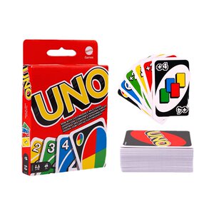 
UNO Solitaire Genuine Board Game Deluxe Edition Card Plastic Sealed Waterproof Iron Box Uno Uno Party Game Poker Cards