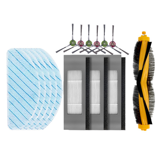 Suitable for Ecovacs T9/T8 sweeper accessories strong mop disposable wet mop N8PRO side roller brush filter