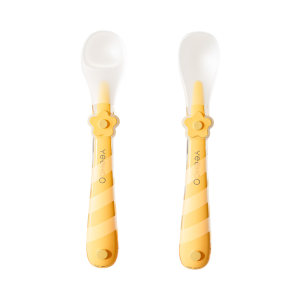 Ying's silicone spoon baby supplementary food, baby spoon, newborn, water silicone soft spoon tableware, feed rice noodles