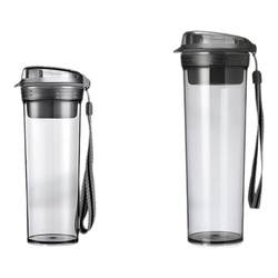 Tupperhui Jingcai Max large capacity 600ml plastic anti-fall sports kettle for girls and male students with high appearance