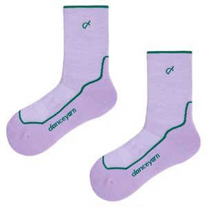 danceyarnH313 hiking socks spring and summer lightweight merino wool absorb sweat, breathable, deodorant, non-abrasive and antibacterial